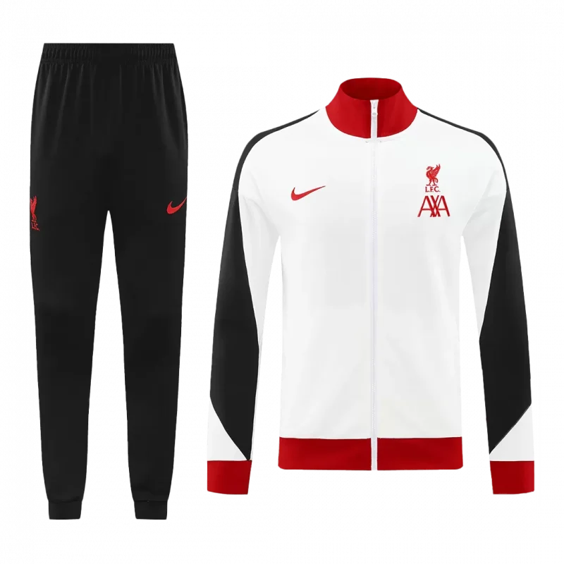 Liverpool Jacket Tracksuit White