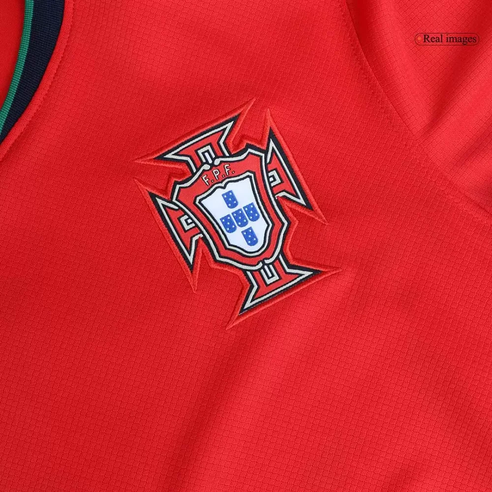 RONALDO #7 Portugal Home Soccer Jersey EURO - Image 3