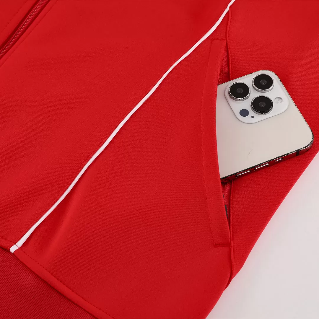 Bayern Munich Jacket Tracksuit 2025/26 Red - Image 6