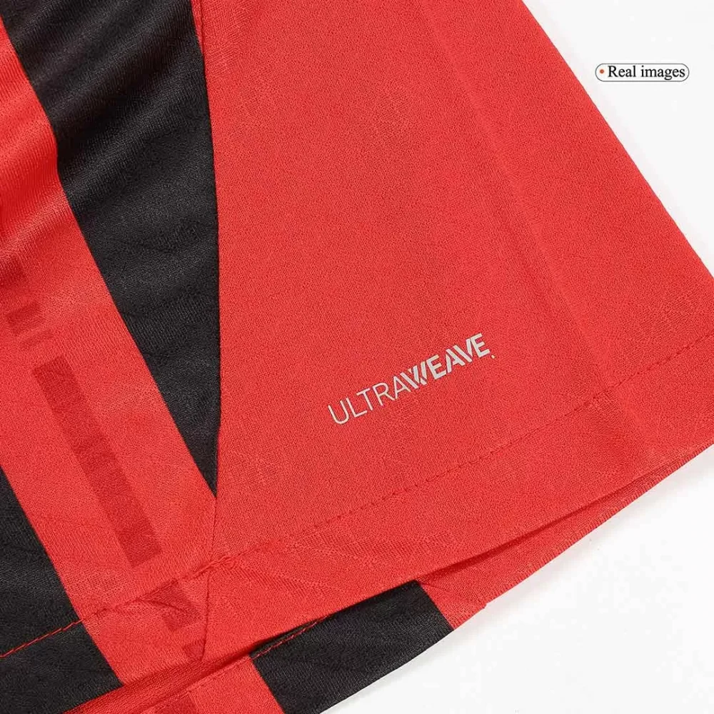 RAFA LEÃO #10 AC Milan Home Authentic Soccer Jersey - Image 8