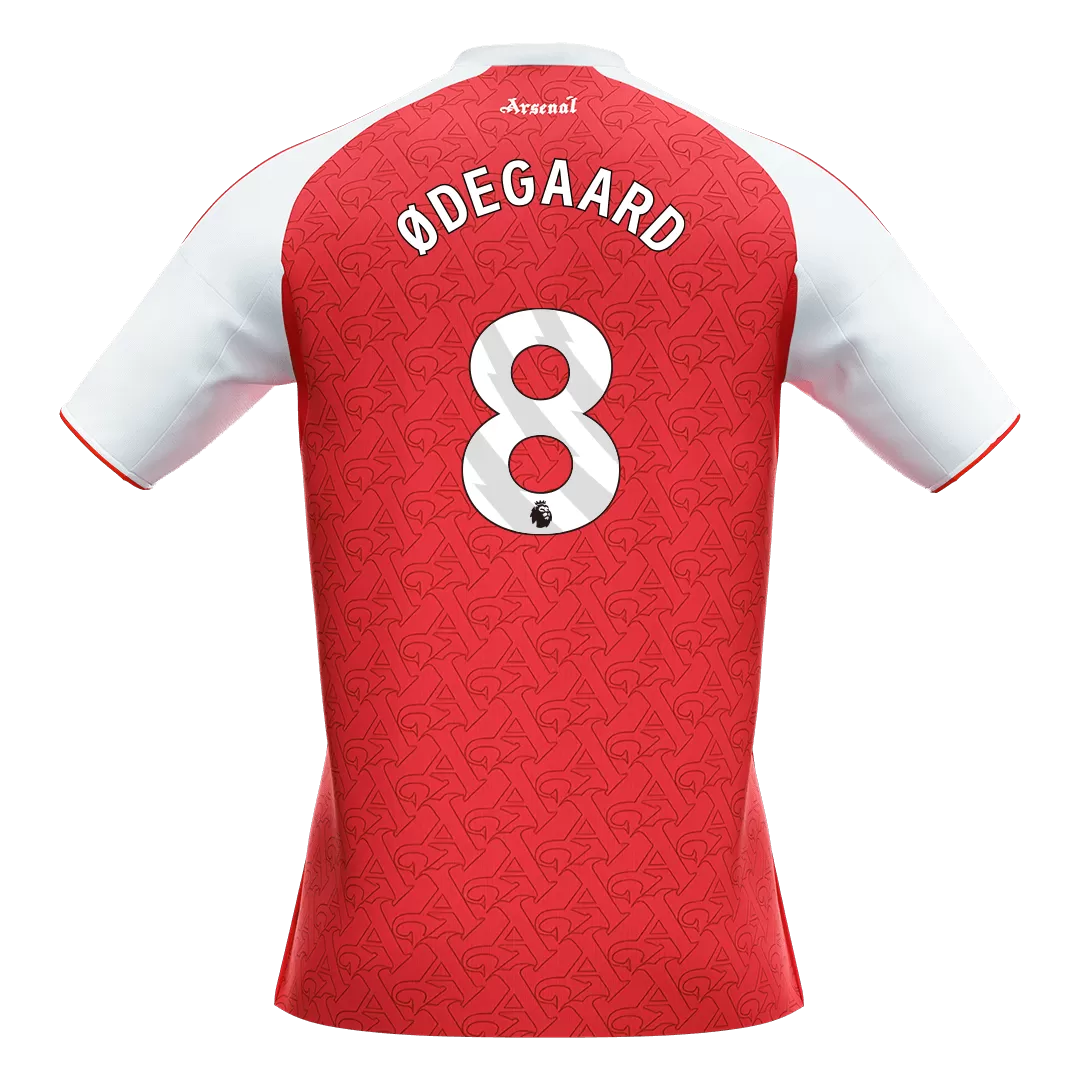 ØDEGAARD #8 Arsenal Home Soccer Jersey 2025/26 - Image 2