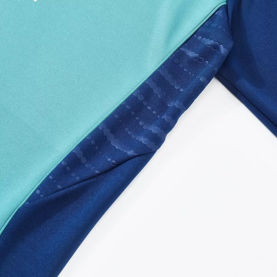 Arsenal 1/4 Zip Tracksuit 2025/26 Kids Green - Image 10