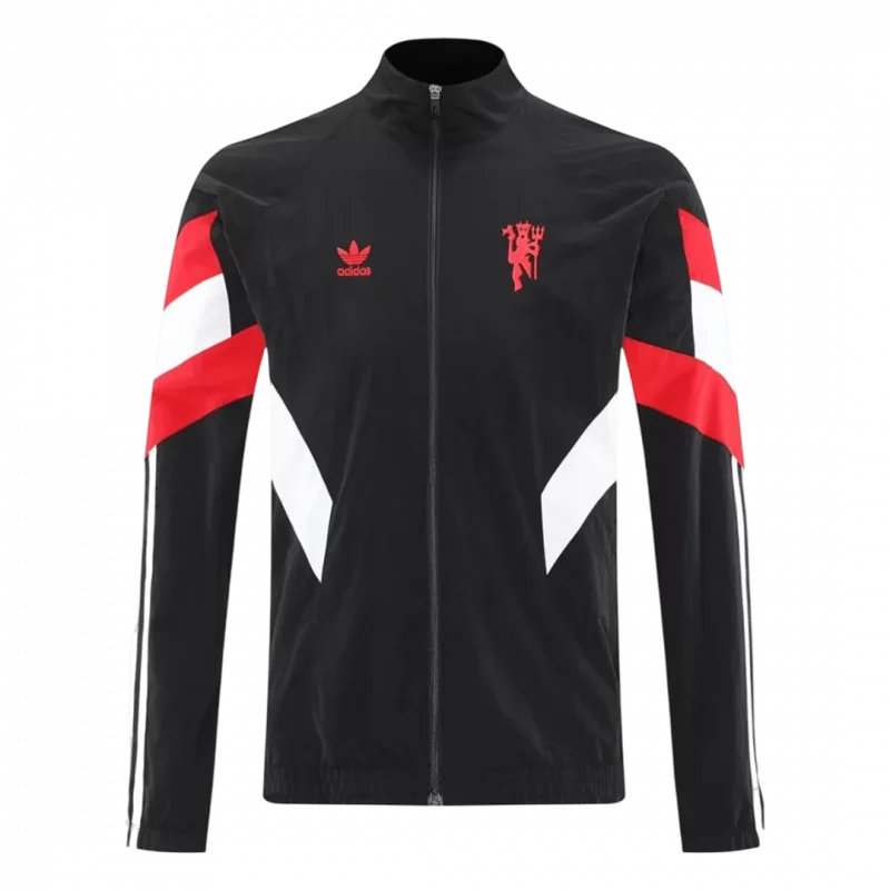 Manchester United Windbreaker Jacket 2025/26 - Black