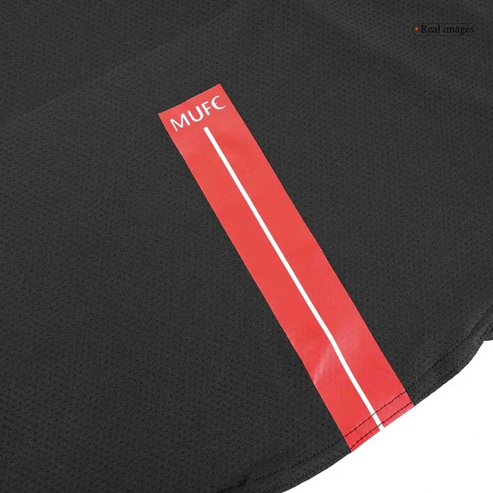 Vintage Soccer Jersey ROONEY #10 Manchester United Away Long Sleeve 2007/08 - Image 4