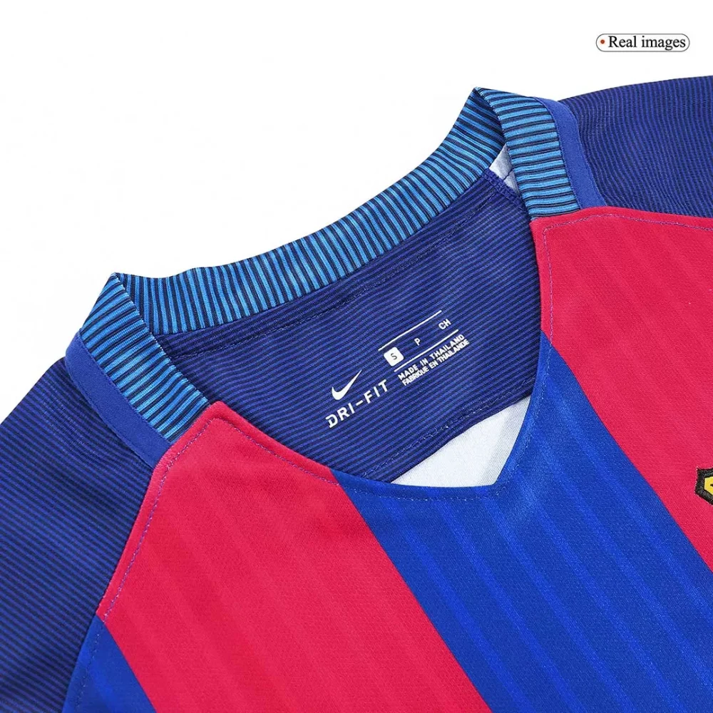 Vintage Soccer Jersey Barcelona Home 2016/17 - Image 3