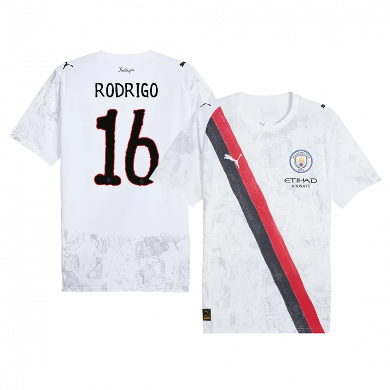 RODRIGO #16 Manchester City KidSuper Soccer Jersey 2025/26 - Club World Cup