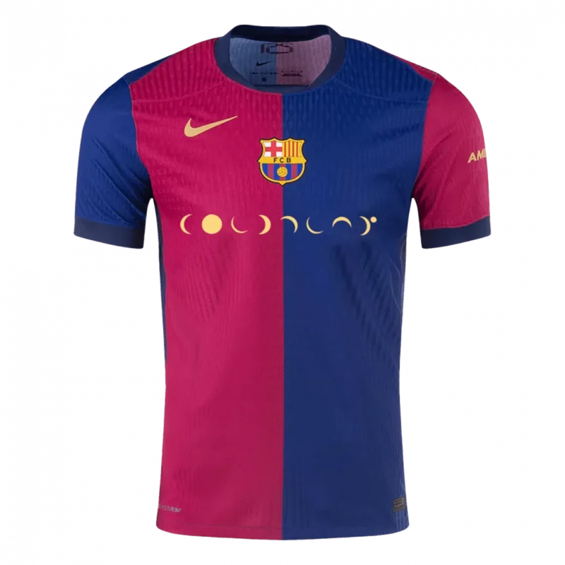 Barcelona Home Authentic Soccer Jersey - COLDPLAY
