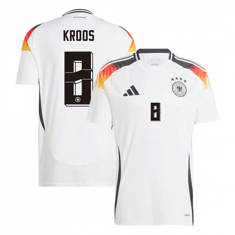 KROOS #8 Germany Home Soccer Jersey EURO