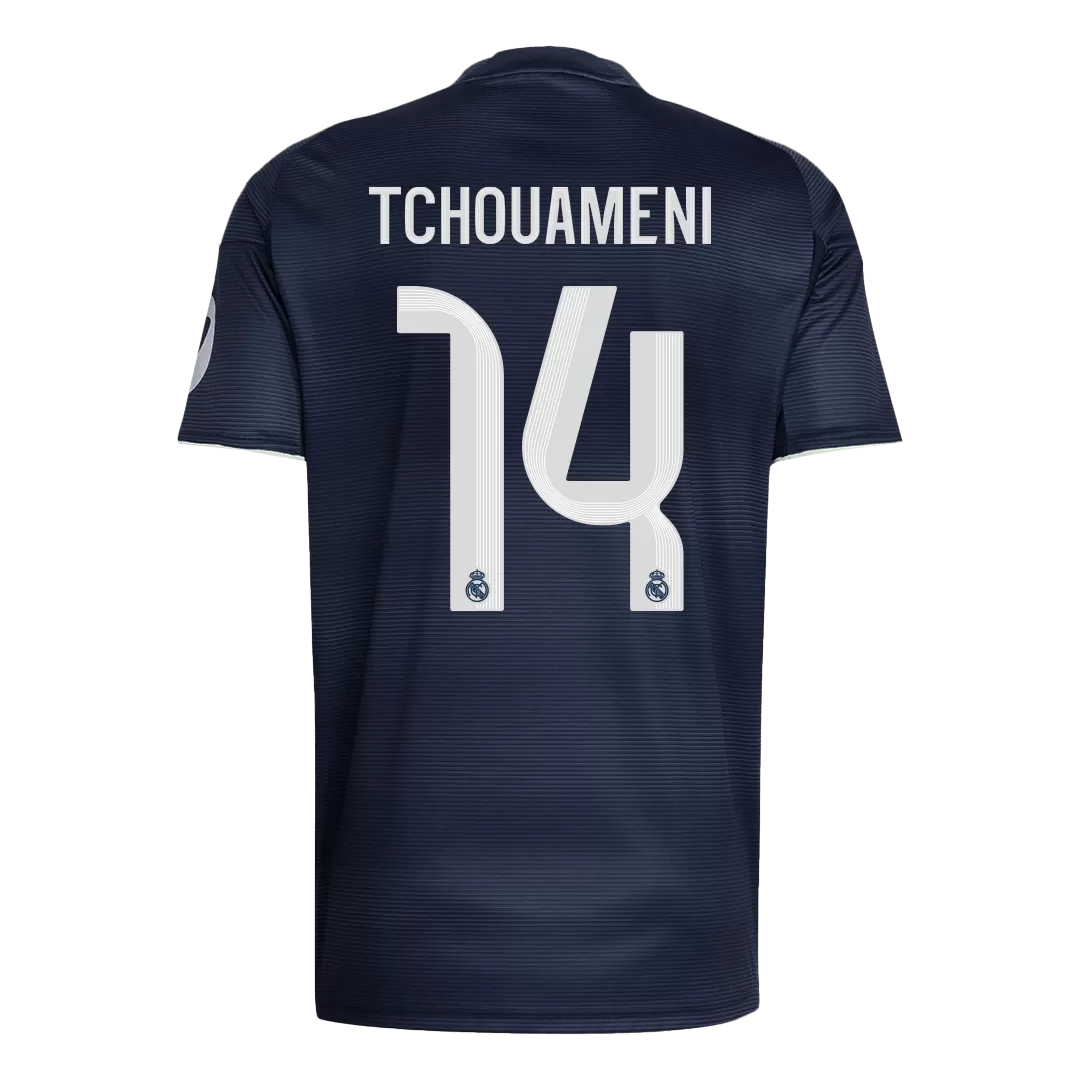 TCHOUAMENI #14 Real Madrid Away Soccer Jersey 2025/26 - Image 3