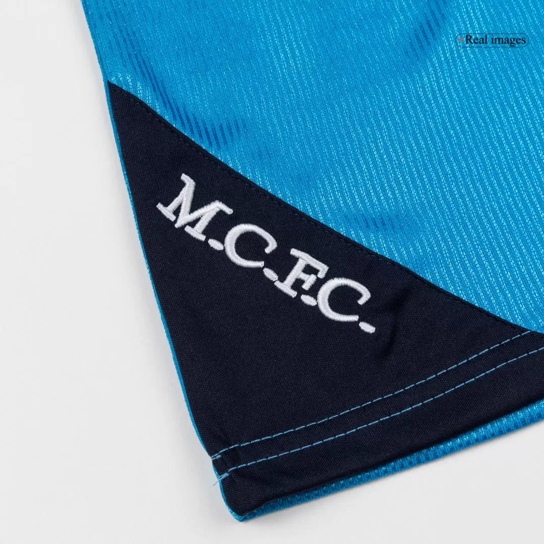 Retro Soccer Jersey Manchester City Home 1999/01 - Image 5