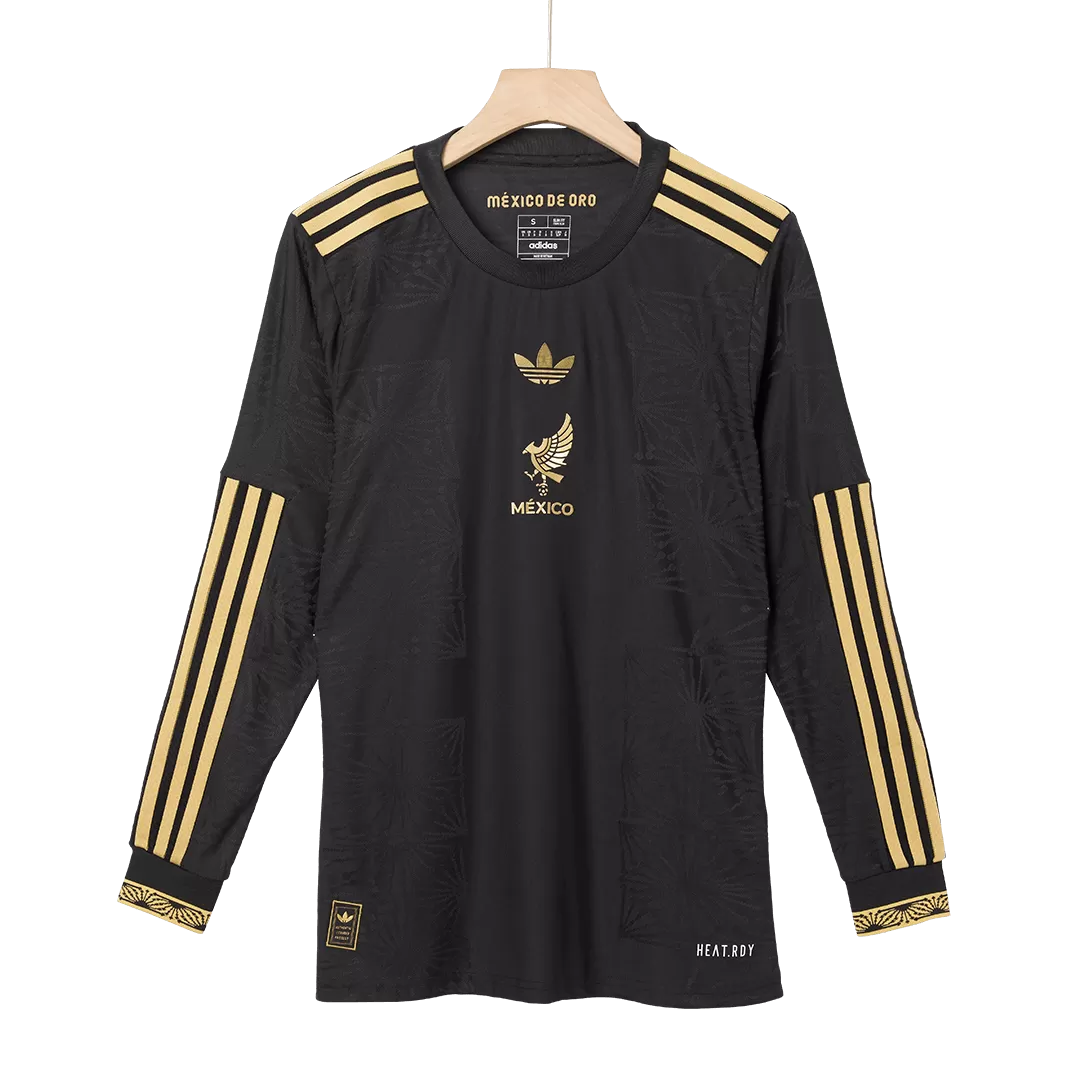 Mexico Third Away Long Sleeve Authentic Jerseys Kit 2025 - Gold Cup - Image 3