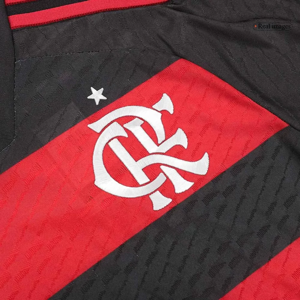 CR Flamengo Home Authentic Soccer Jersey - Image 5