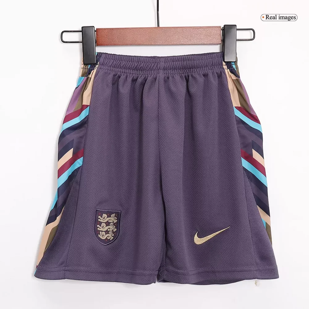 England Away Kids Soccer Jerseys Kit EURO - Image 4