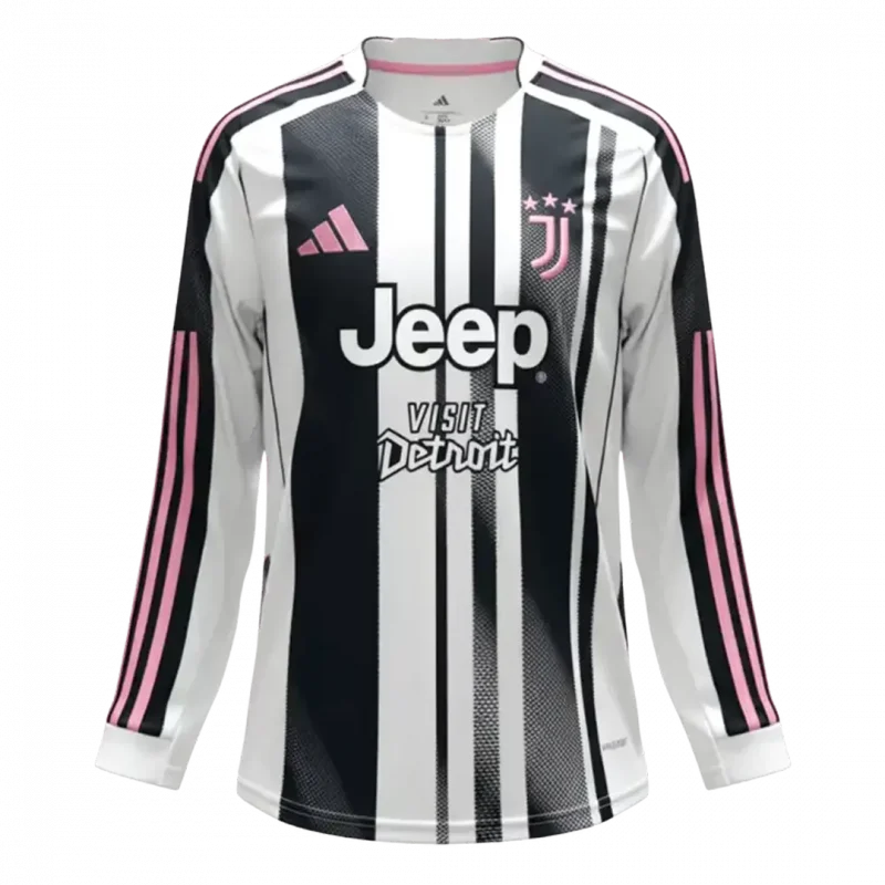 Juventus Home Long Sleeve Jersey 2025/26