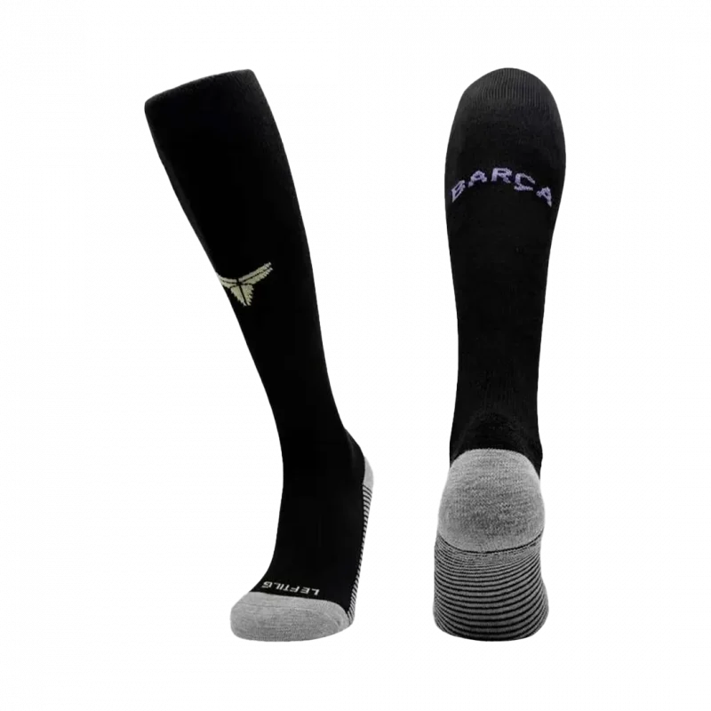 Barcelona Away Soccer Socks 2025/26 Kids