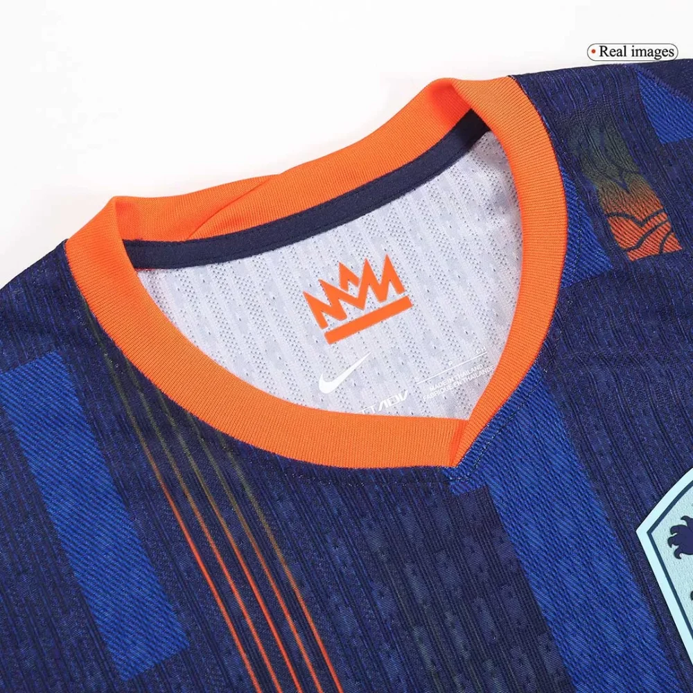 Netherlands Away Authentic Soccer Jersey EURO - Image 4