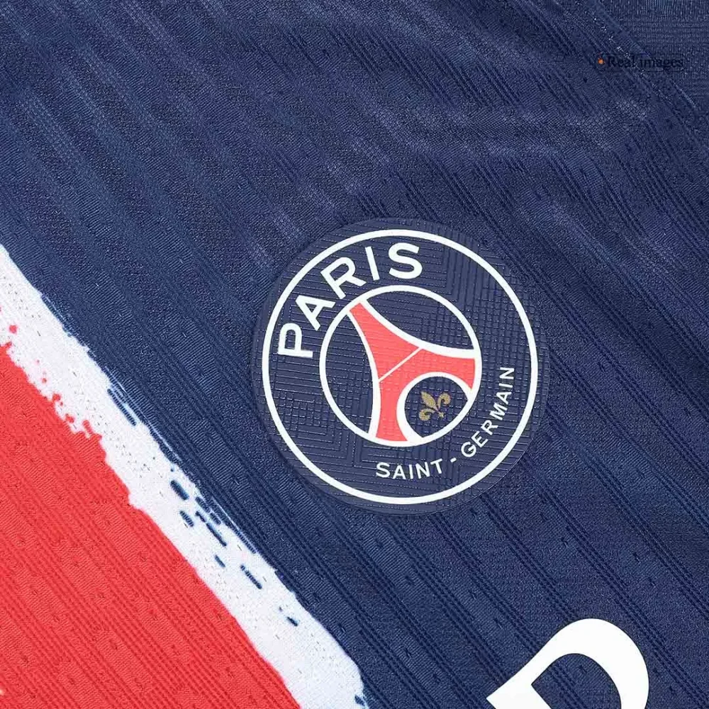 BARCOLA #29 PSG Home Authentic Soccer Jersey - Image 8