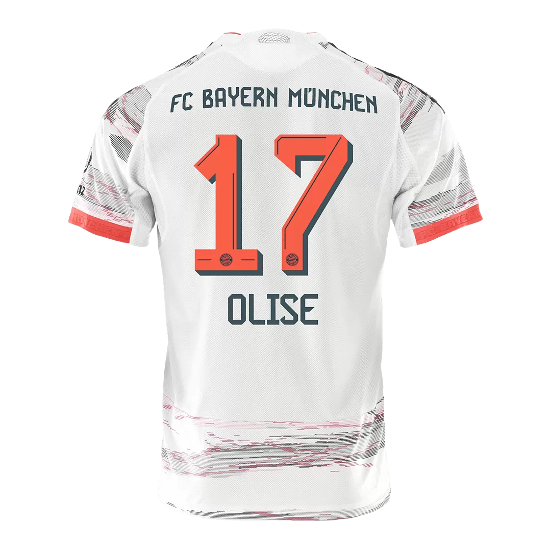 OLISE #17 Bayern Munich Away Authentic Soccer Jersey 2025/26 - Image 3