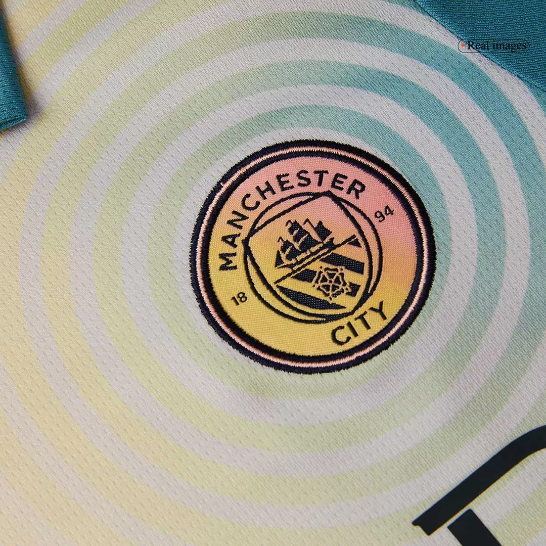 Manchester City Fourth Away Kids Soccer Jerseys Kit- Definitely City (UCL) - Image 9