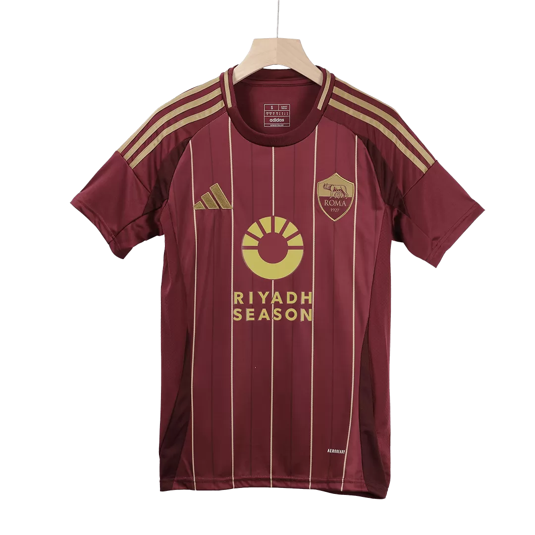 Roma Home Soccer Jersey - Image 5