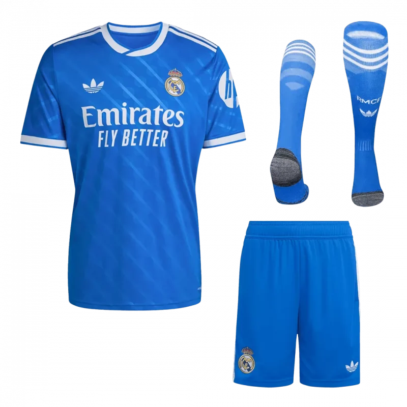 Real Madrid Third Away Jerseys Full Kit 2025/26