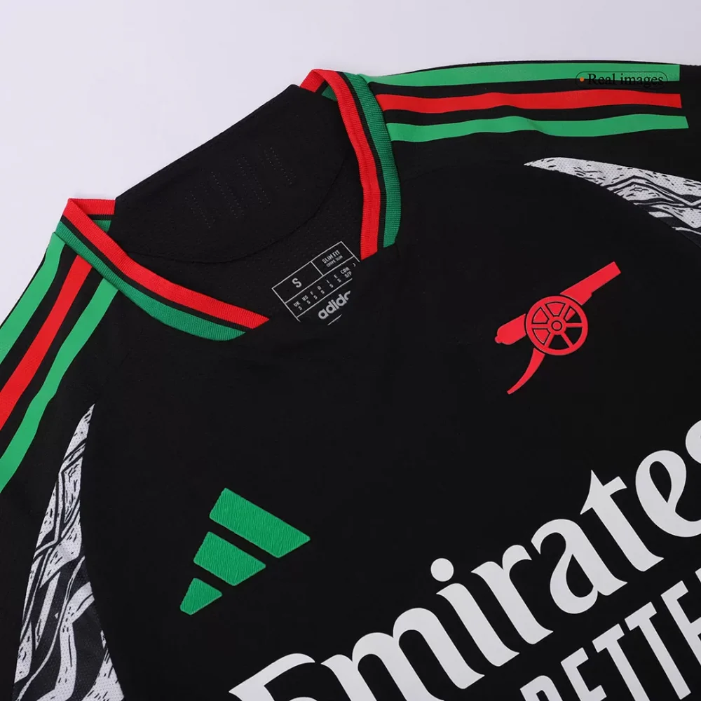 ØDEGAARD #8 Arsenal Away Authentic Soccer Jersey - Image 2