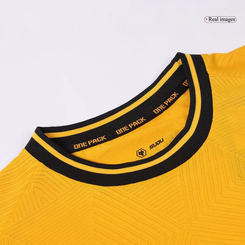 Wolverhampton Wanderers Home Soccer Jersey - Image 7