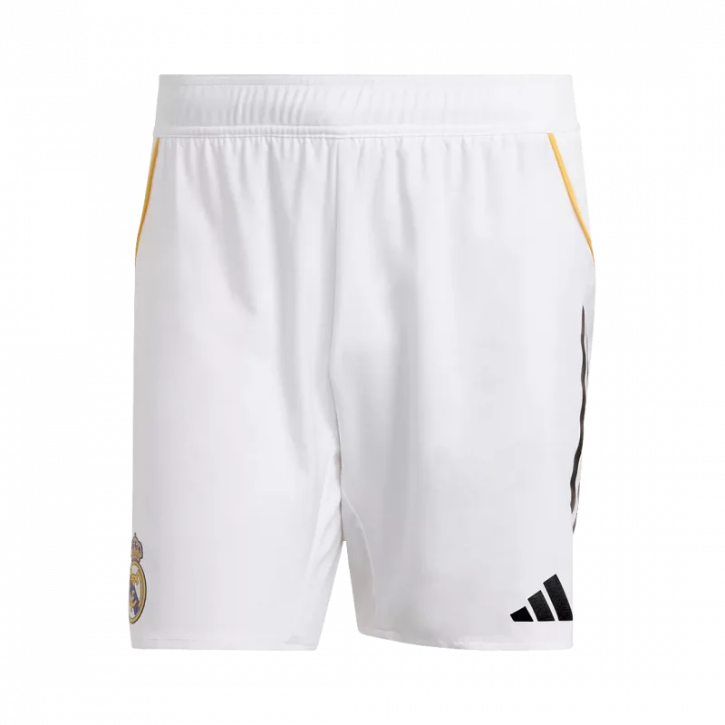 Real Madrid Home Authentic Soccer Shorts 2025/26