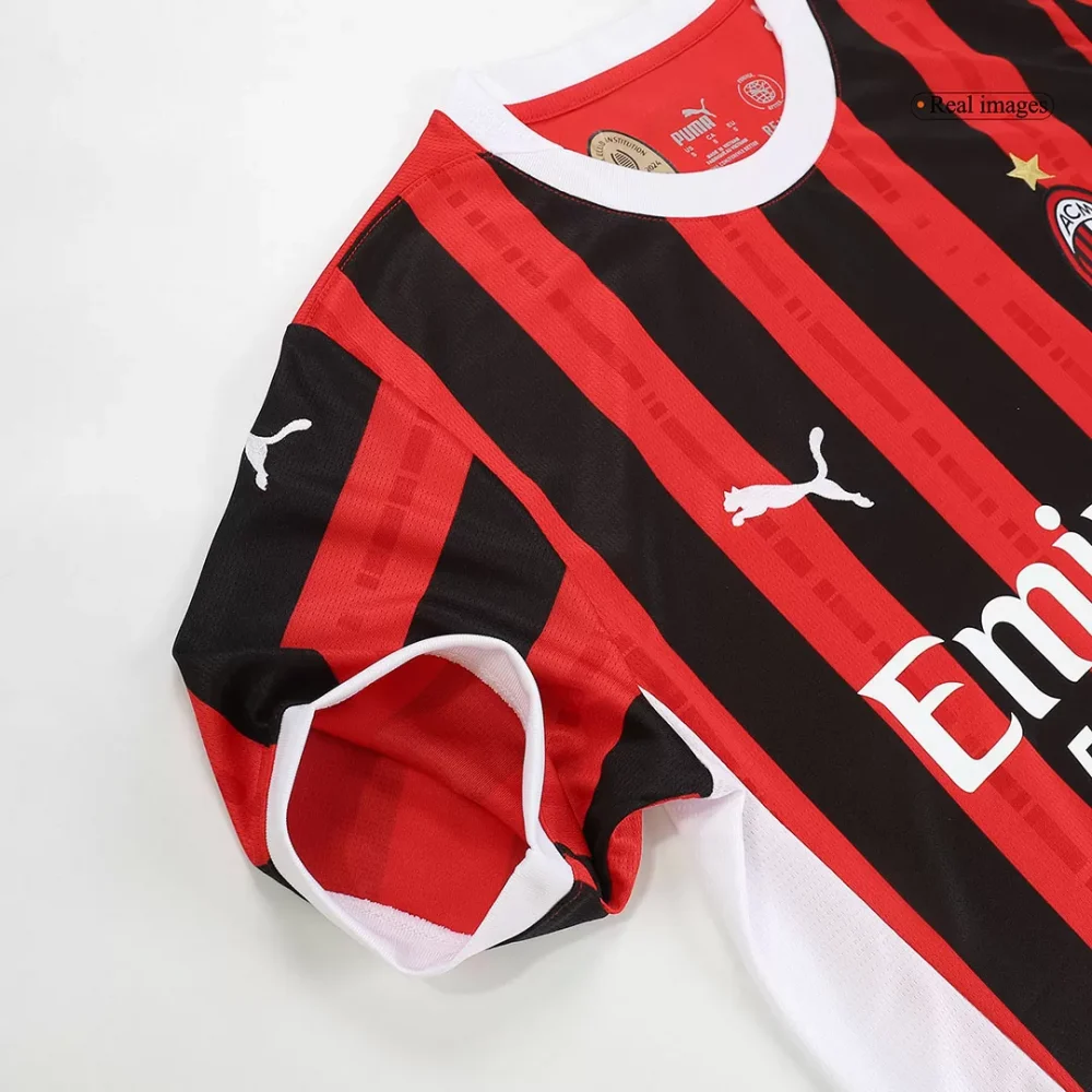 PULISIC #11 AC Milan Home Soccer Jersey - UCL - Image 6