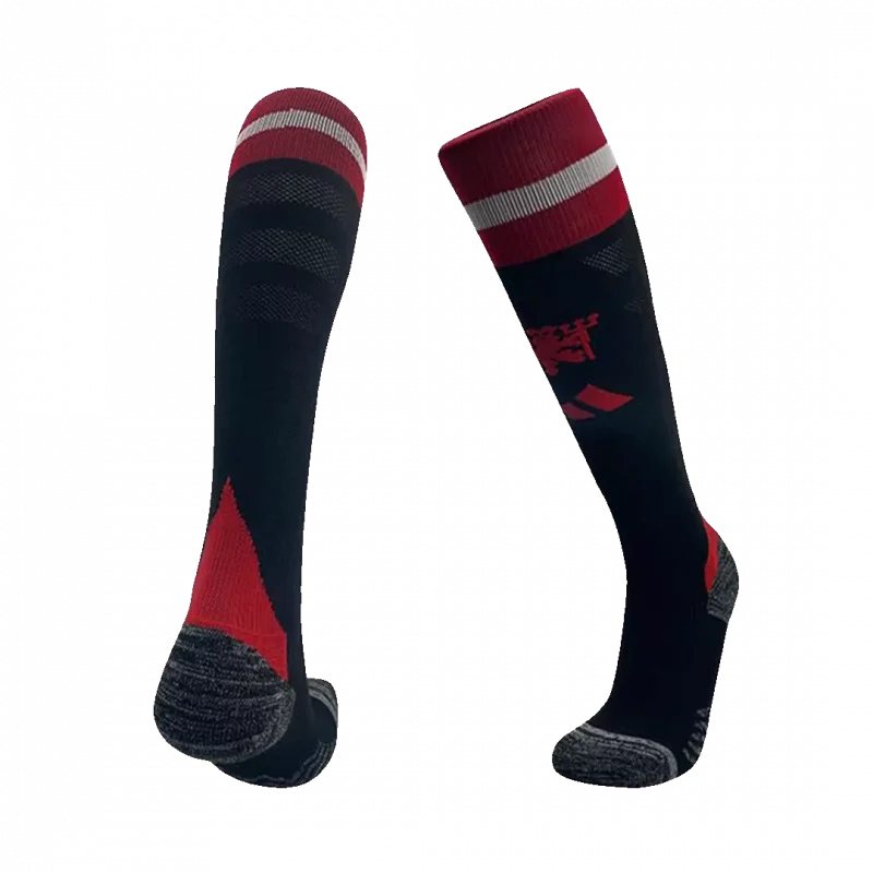 Manchester United Home Soccer Socks Kids