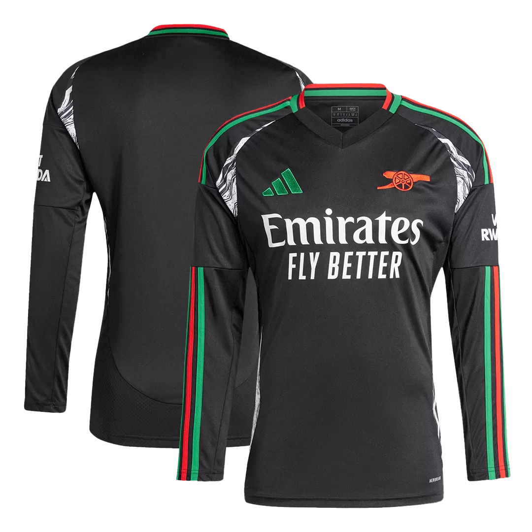 Arsenal Away Long Sleeve Jersey - Image 5