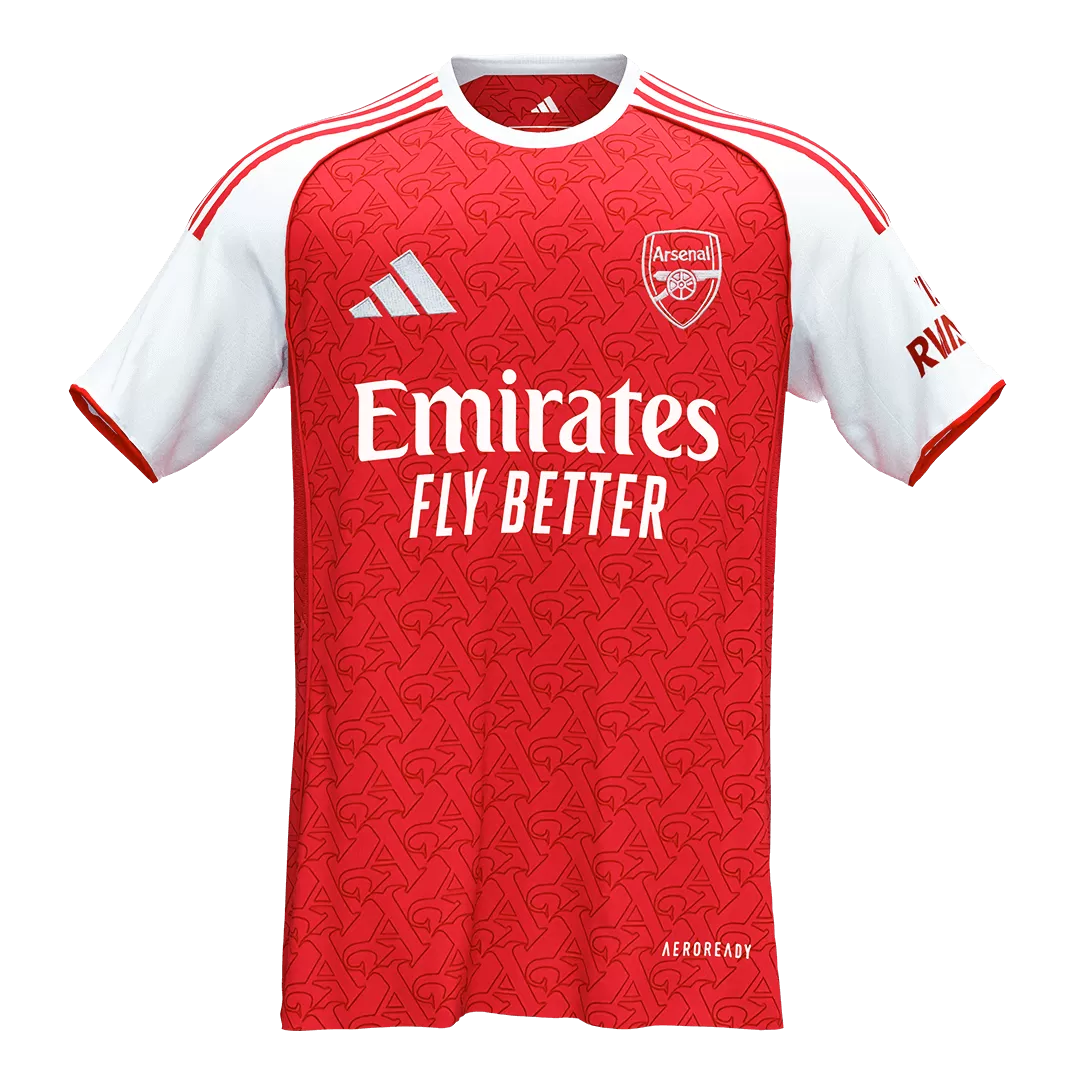 ØDEGAARD #8 Arsenal Home Soccer Jersey 2025/26 - Image 3