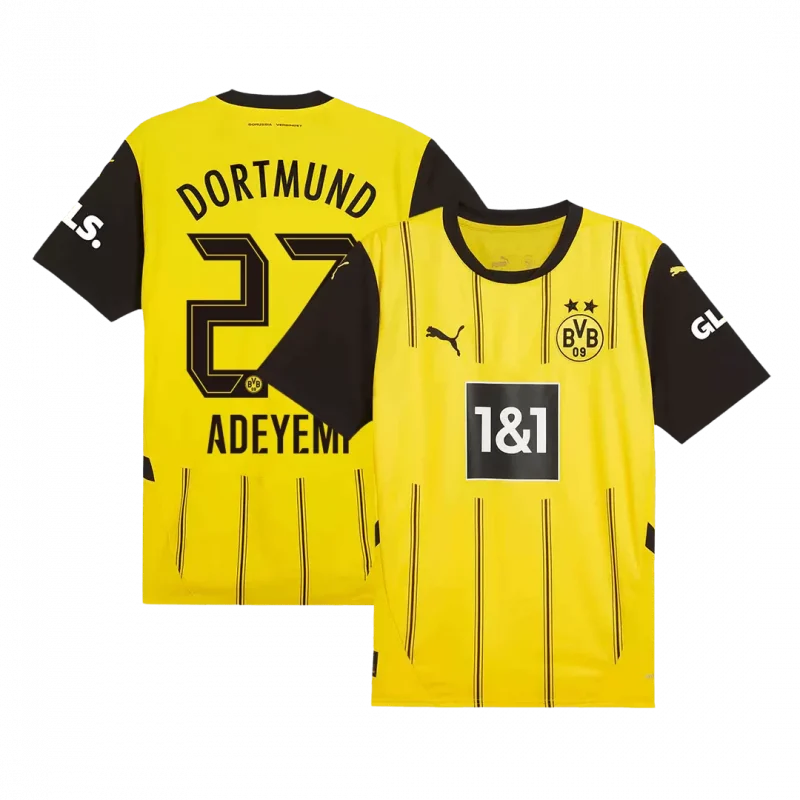 ADEYEMI #27 Borussia Dortmund Home Soccer Jersey