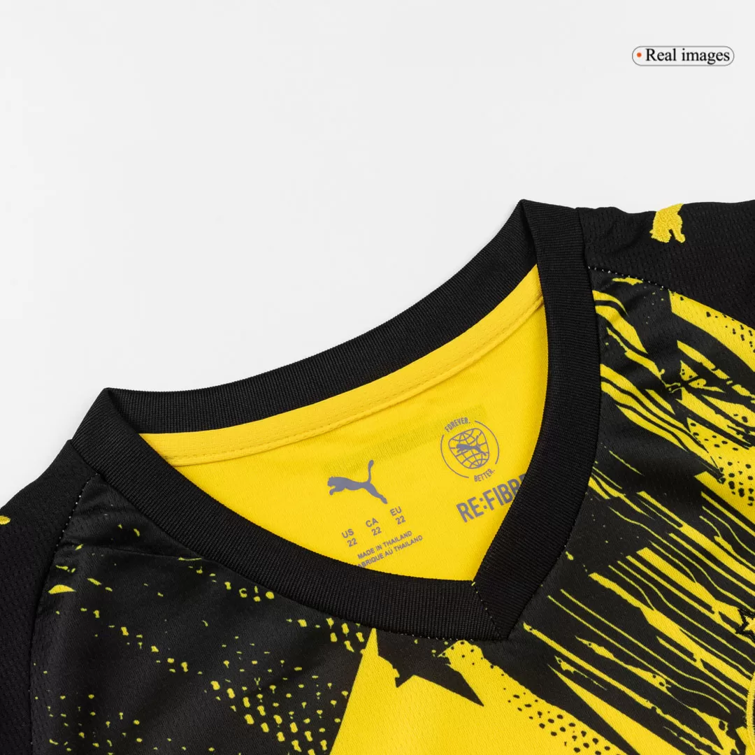 Borussia Dortmund Home Kids Soccer Jerseys Full Kit 2025/26 - Image 3