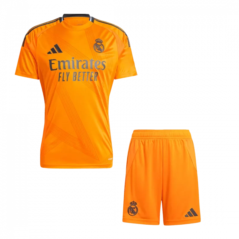 Real Madrid Away Soccer Jersey Kit(Jersey+Shorts)