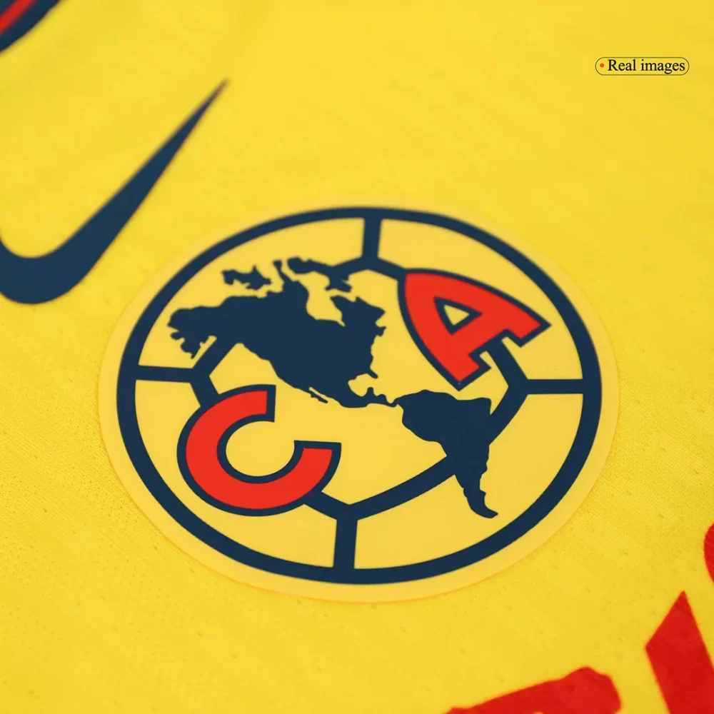 Club America Home Authentic Soccer Jersey - Image 7