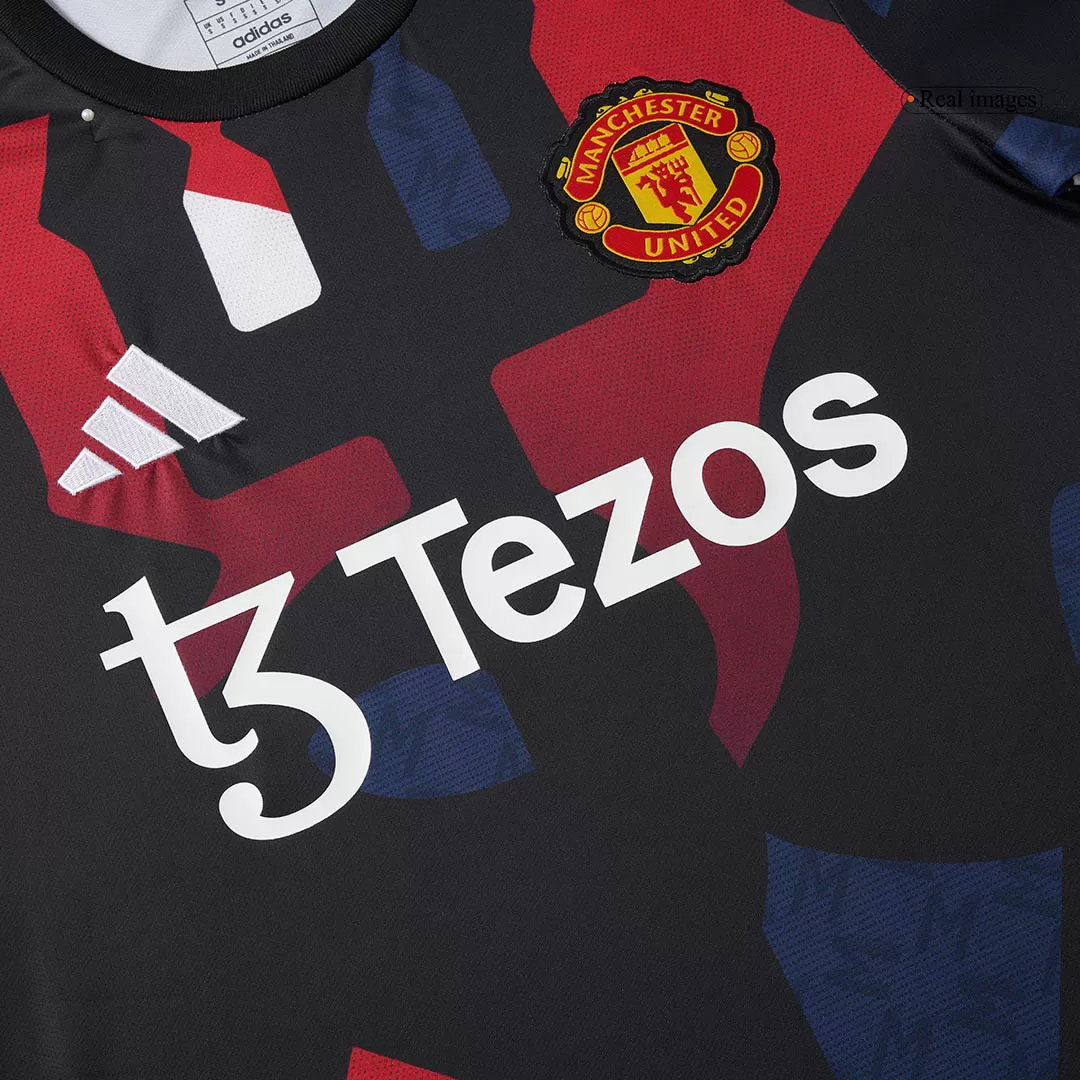 Manchester United Pre-Match Soccer Jersey - Image 10