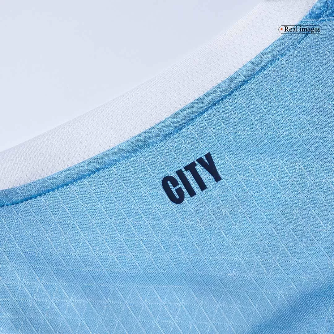 REIJNDERS #4 Manchester City Home Authentic Soccer Jersey 2025/26 - Image 15