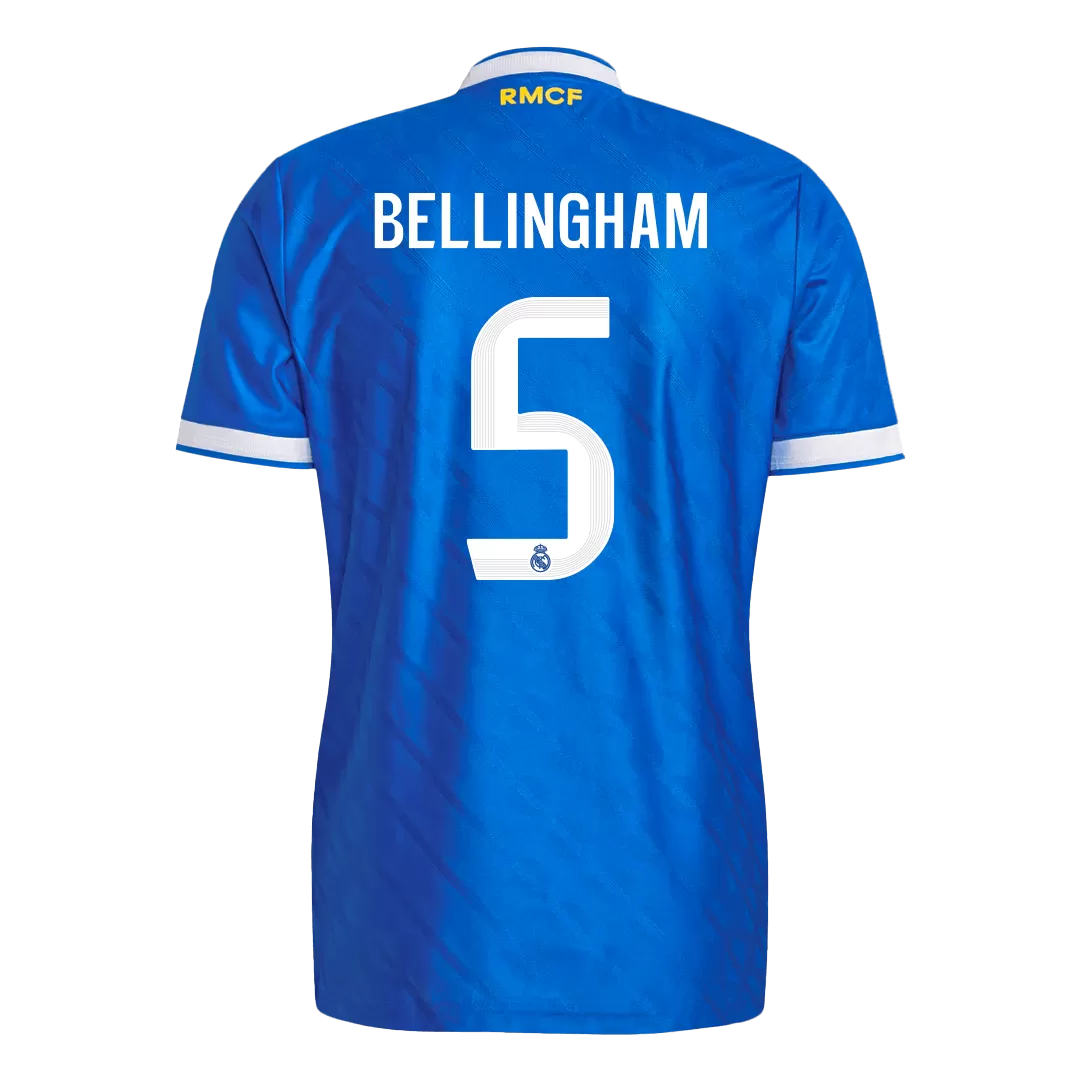 BELLINGHAM #5 Real Madrid Third Away Authentic Soccer Jersey 2025/26 - Image 3