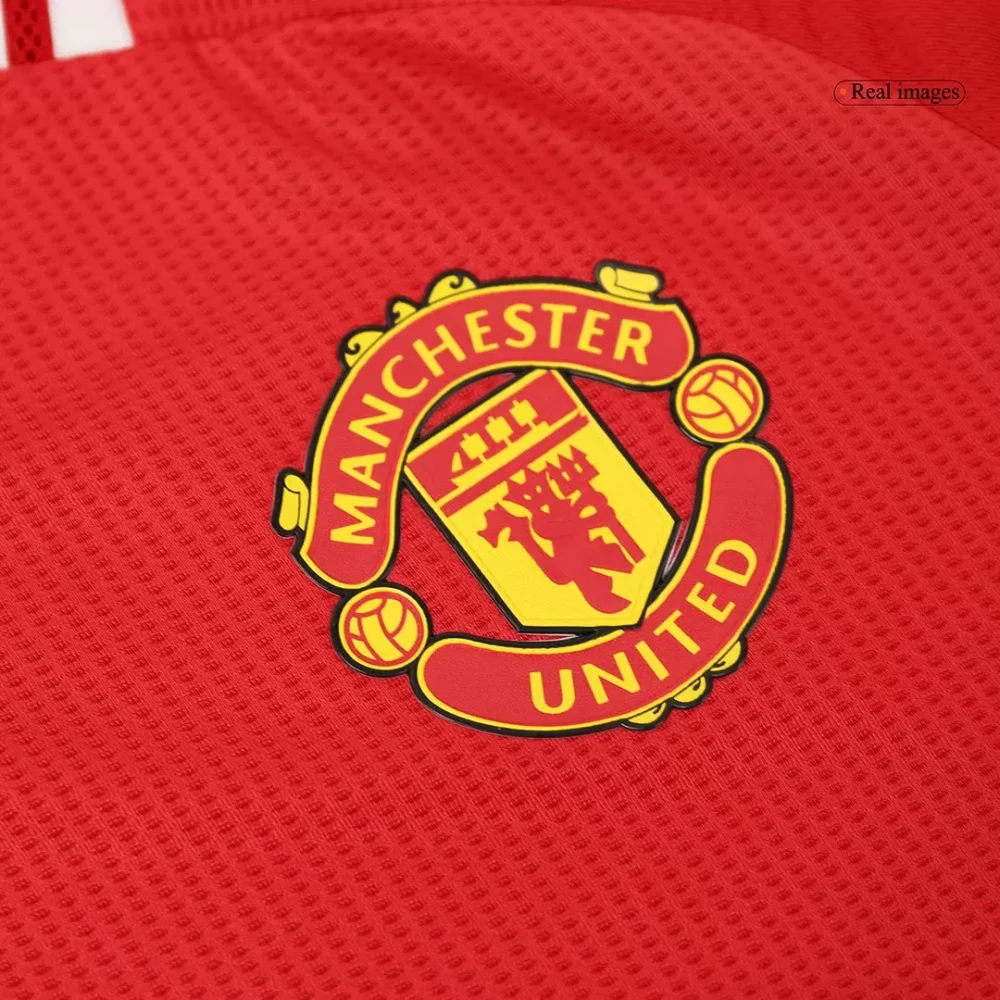 Manchester United Home Authentic Jerseys Kit - Image 7
