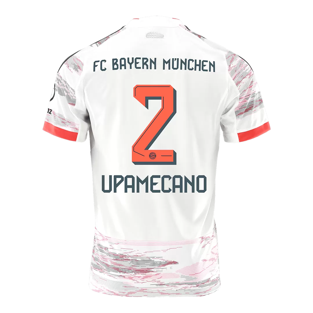 UPAMECANO #2 Bayern Munich Away Soccer Jersey 2025/26 - Image 2