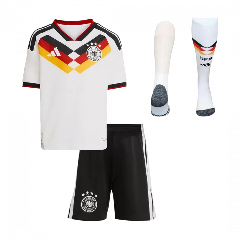 Germany Home World Cup Kids Soccer Jerseys Full Kit 2026
