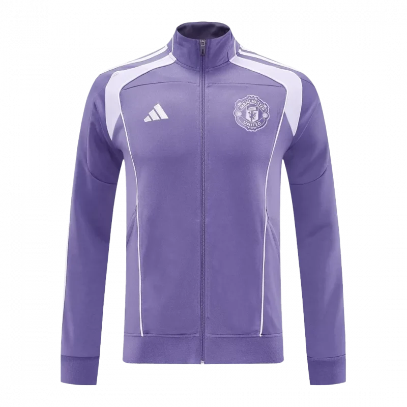 Manchester United Track Jacket 2025/26 - Purple