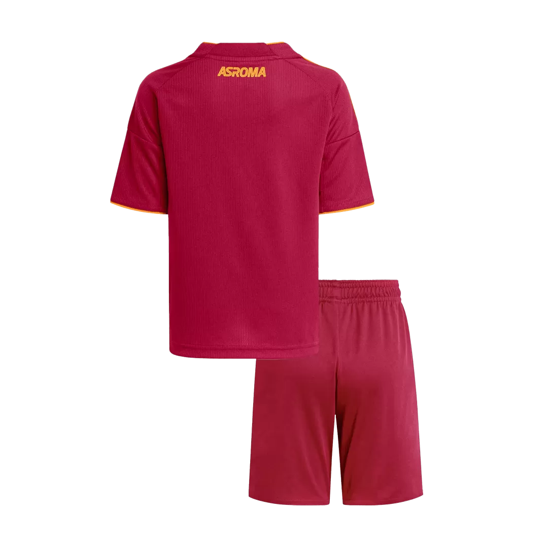 Roma Home Kids Soccer Jerseys Kit 2025/26 - Image 2