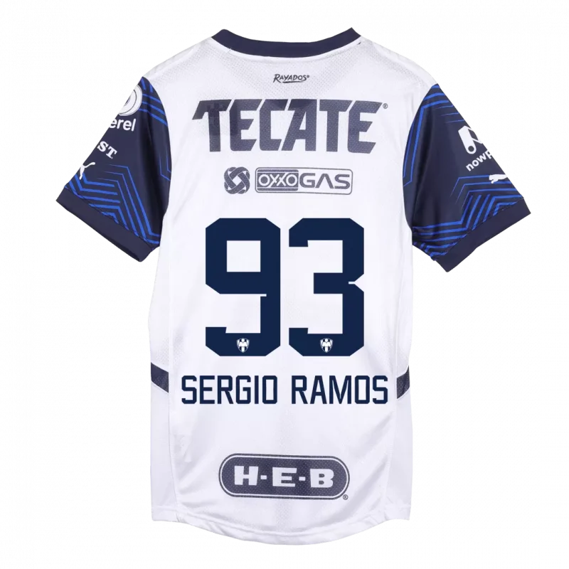 SERGIO RAMOS #93 Monterrey Away Authentic Soccer Jersey