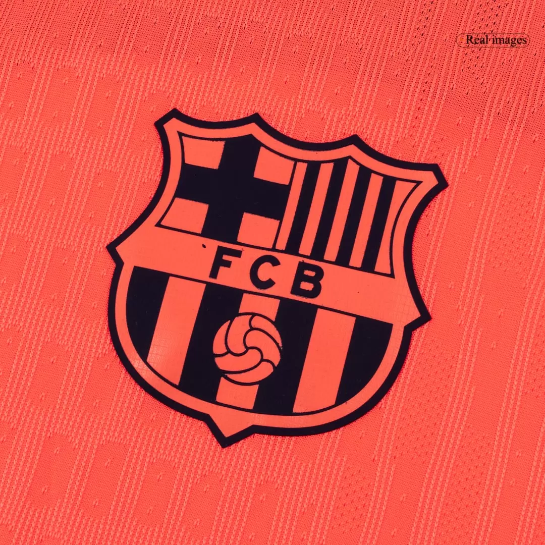 F.DE JONG #21 Barcelona Third Away Authentic Soccer Jersey 2025/26 - UCL - Image 6