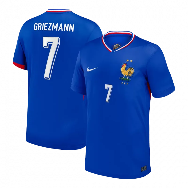 GRIEZMANN #7 France Home Soccer Jersey