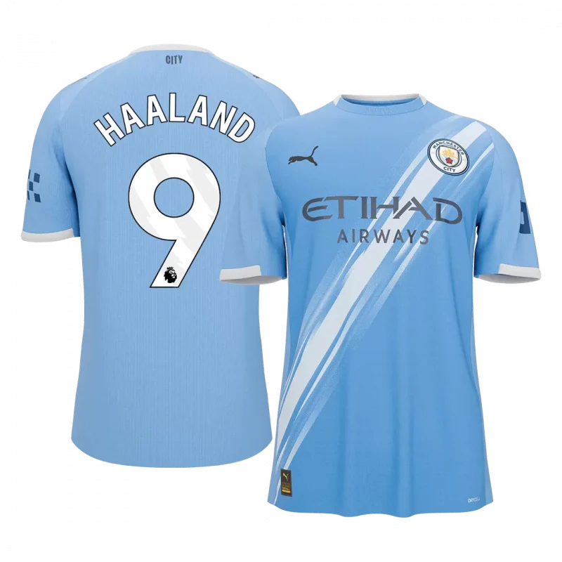 HAALAND #9 Manchester City Home Soccer Jersey 2025/26