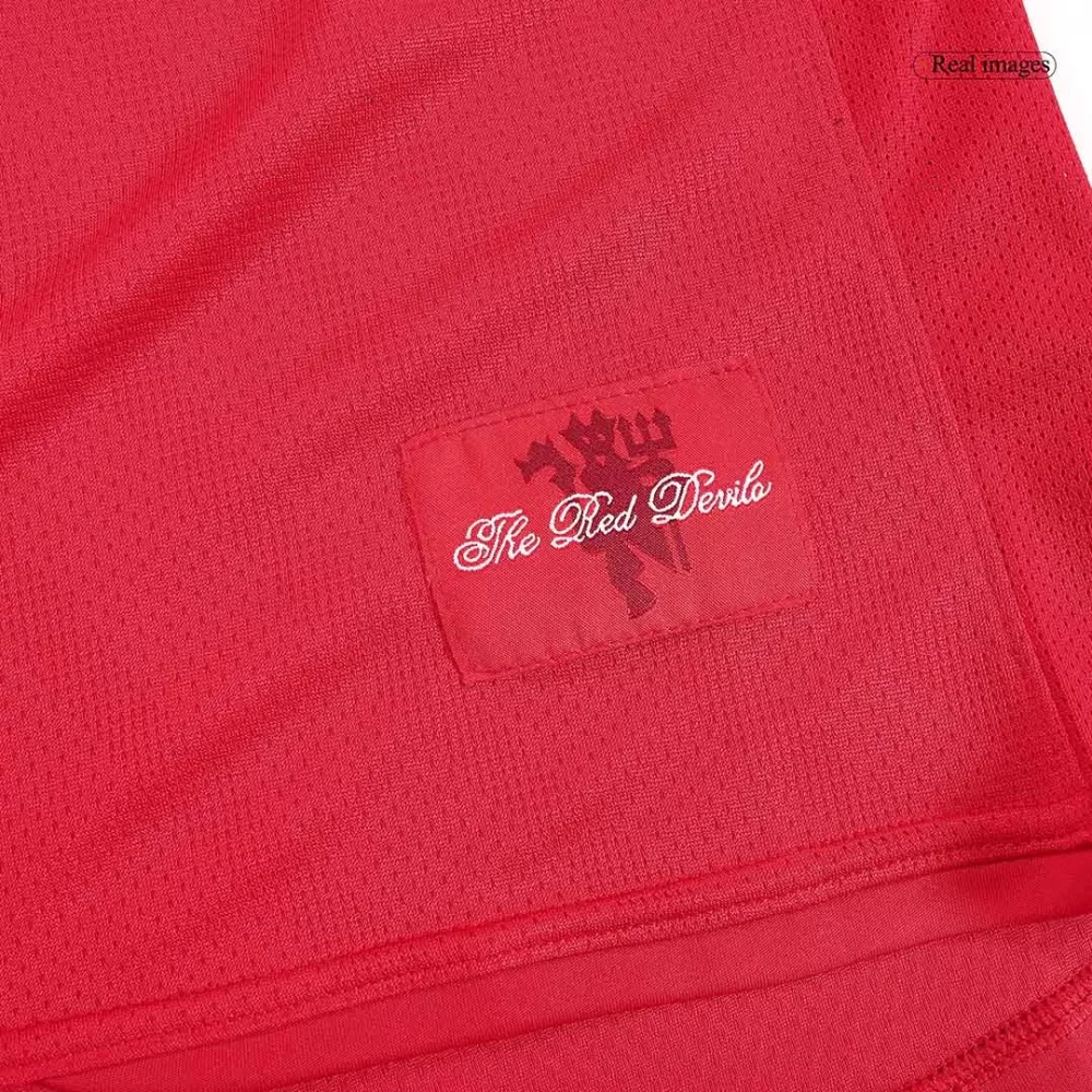 Vintage Soccer Jersey ROONEY #10 Manchester United Home Long Sleeve 2007/08 - Image 8