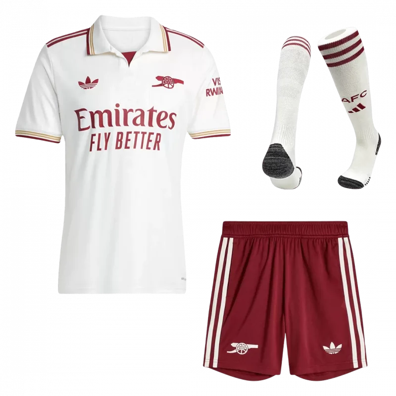 Arsenal Third Away Jerseys Full Kit 2025/26